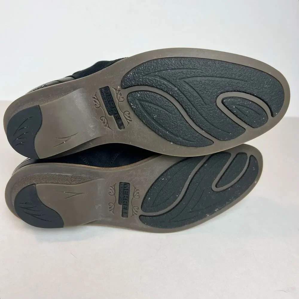 Merrell Adeline Bluff Black Women's Bootie Sz 7.5